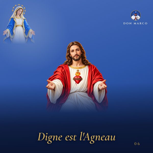 Visuel du chant « Digne est l'Agneau »