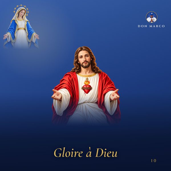 Visuel du chant « Gloire à Dieu »